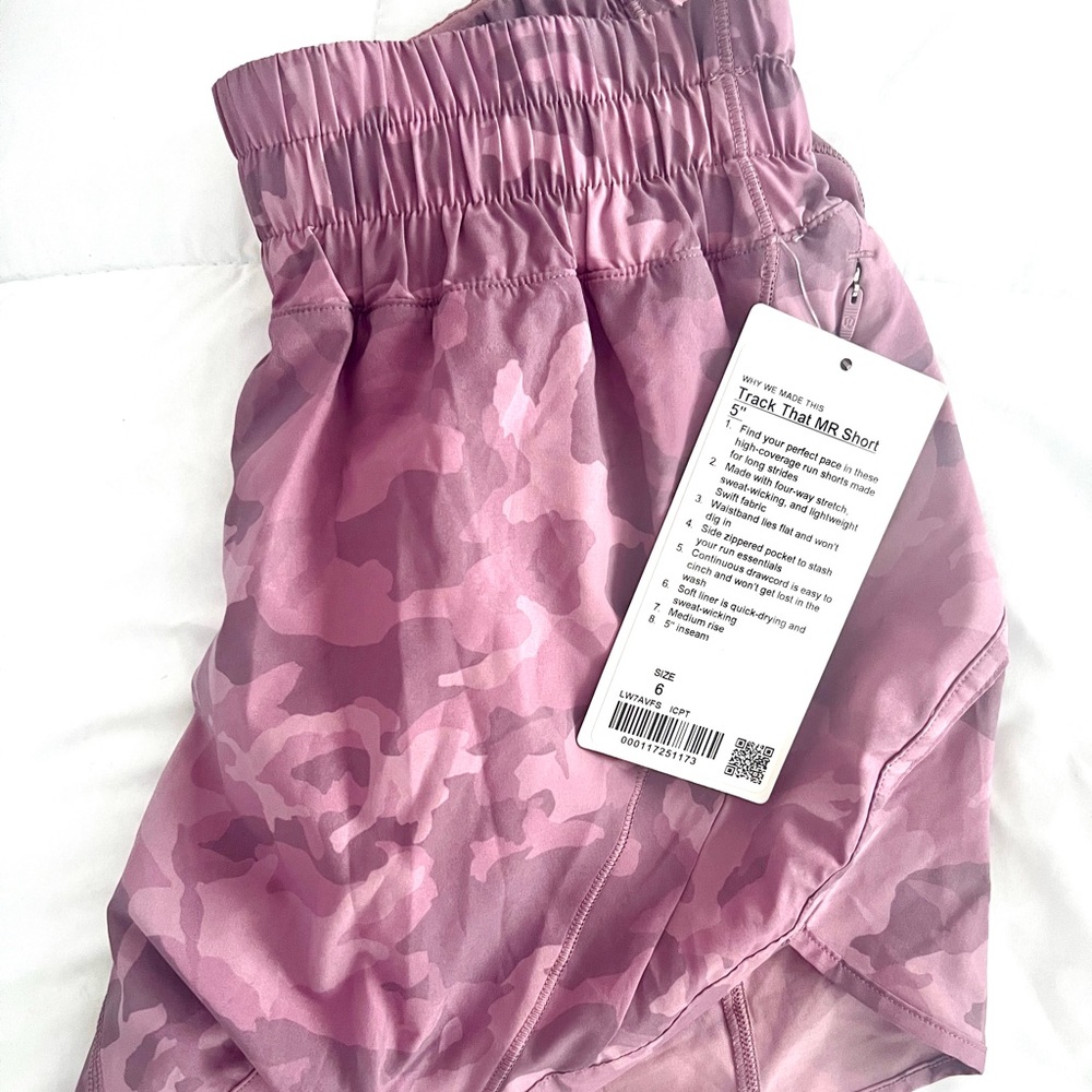 Track that MidRise Shorts 5” BNWT